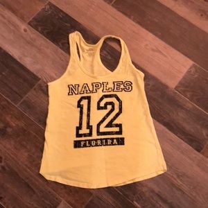 Neon yellow Naples tank